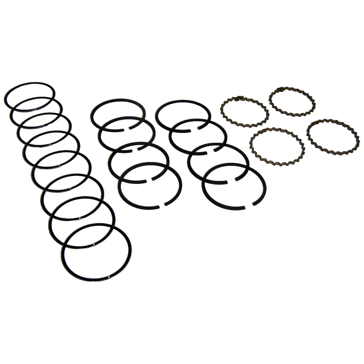 Piston Ring Set 1945-1949 CJ-2A w/ 4-134 L-Head Engine;1948-1953 CJ-3A w/ 4-134 L-Head Engine;1953-1968 CJ-3B w/ 4-134 F-Head Engine;1955-1971 CJ-5 w/ 4-134 F-Head Engine;1955-1971 CJ-6 w/ 4-134 F-Head Engine;1941-1945 MB w/ 4-134 L-Head Engine; 195 product image