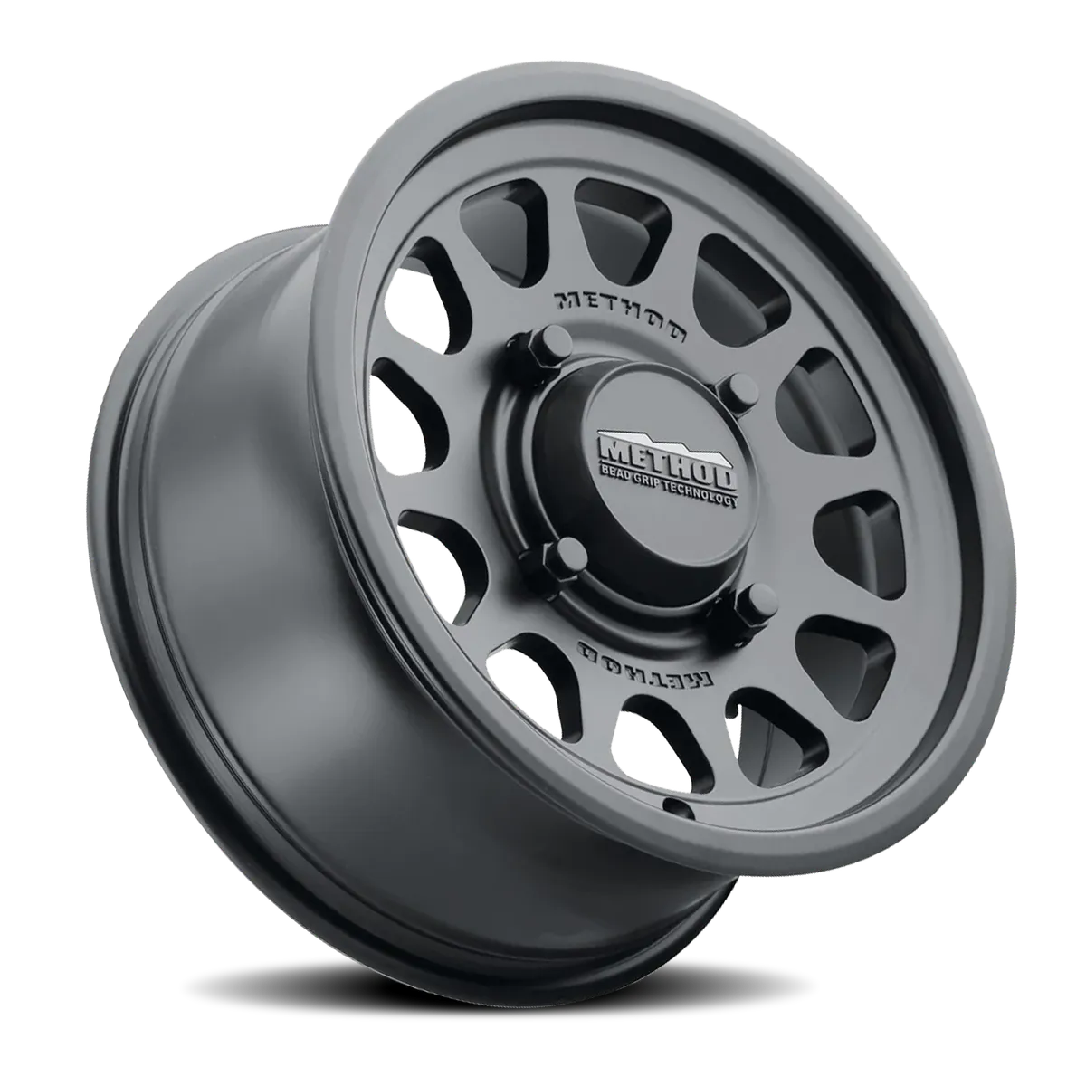 Method Race Wheels Aluminum Wheels 14x7 MR414 Bead Grip UTV Bolt Pattern 4 On 156 Offset 38 Lip Size 0.79 Matte Black MB Method