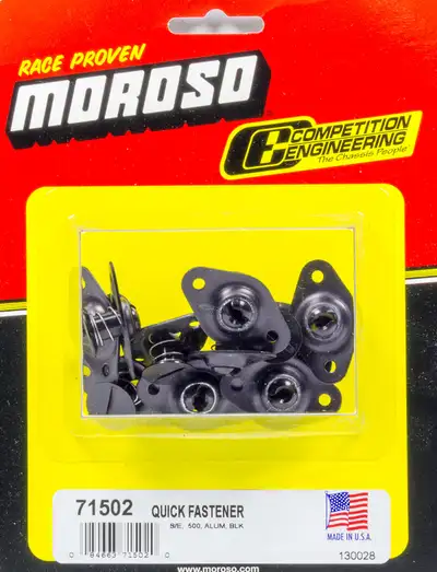 Moroso Quick Fastener s. Eject 5/16 X.500 Alum Blk