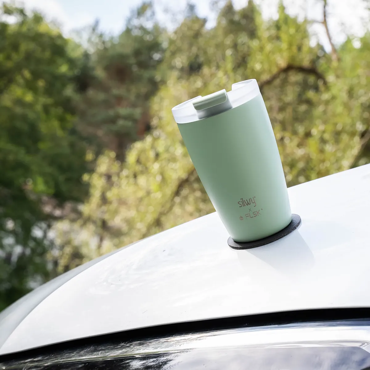 Magnetic Thermal Mugs Sage product image