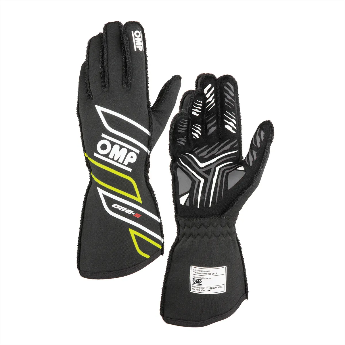 OMP Racing INC One-S Gloves My2025 Fia 8856-2018 Anthracite / f