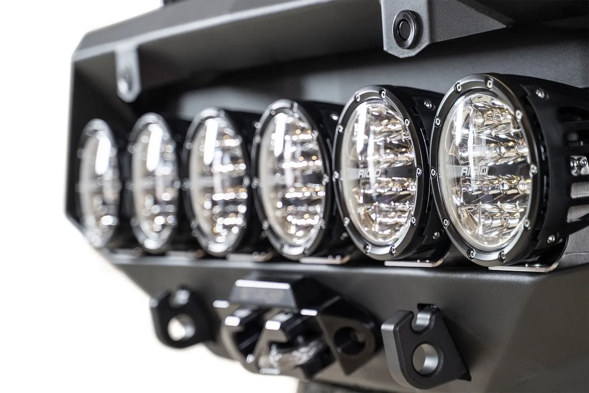 23c Silverado 2500/3500 Bomber HD Front Bumper W/ Winch Mount product image