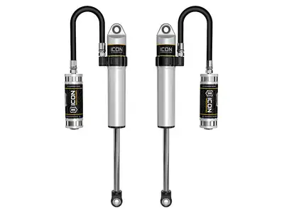 ICON Vehicle Dynamics ICON 2005-2023 Toyota Tacoma/2003-2024 4Runner/2007-2014 FJ Cruiser/2003-2009 Lexus GX470, Front, V.S. 2.5 Aluminum Series Shock Absorbers, S2 Secondary Shocks, Remote Reservoir, Pair