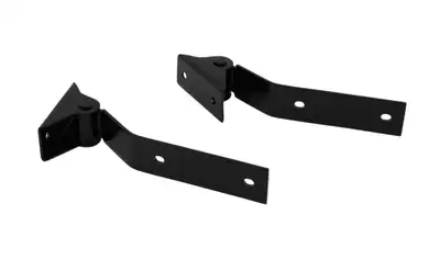 Kentrol Jeep YJ Tailgate Hinge Pair 87-95 Wrangler TJ Powdercoat Black Kentrol
