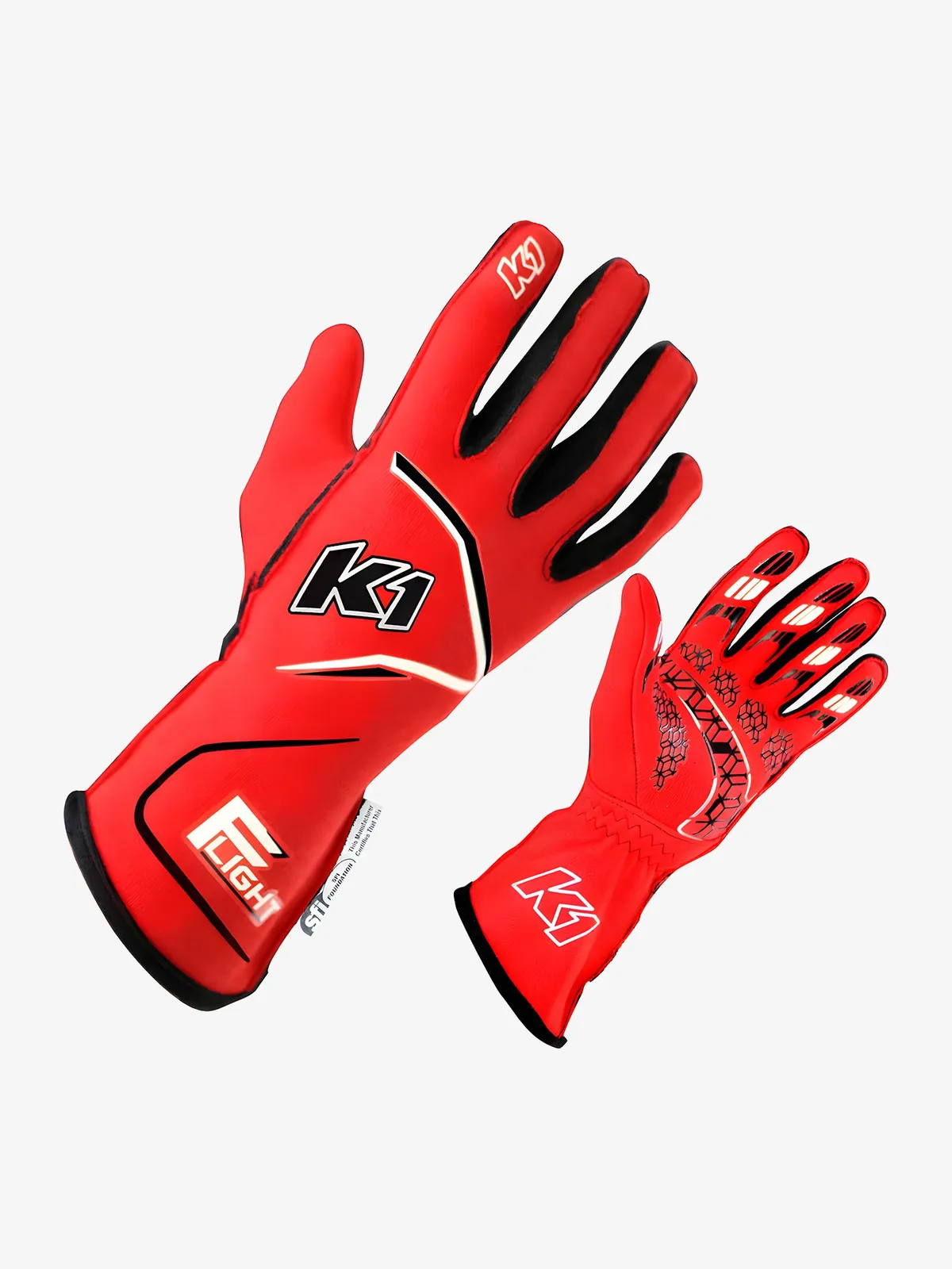 Gloves Flight X-Large Black-Red product image