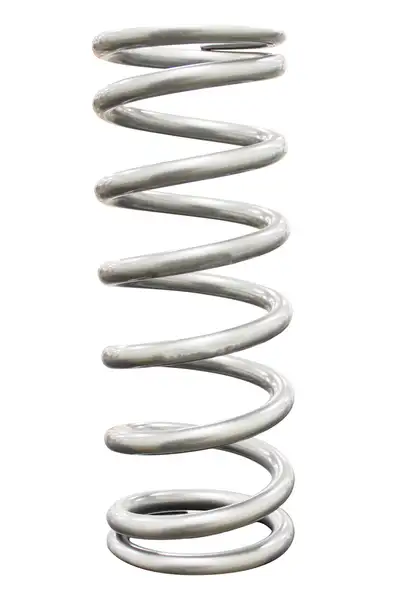 QA1 Springcrsi High Travel 21/2in id 9in x 180 Lbs/In Silver Pwdr Coat