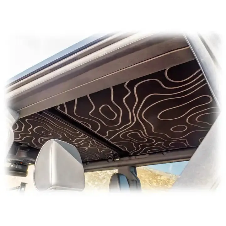 Turn Offroad 2021 Ford Bronco Hard Top (4 Door) Black Badge Delete Black Foam Headliner HTBR-M4BDHL01 product image