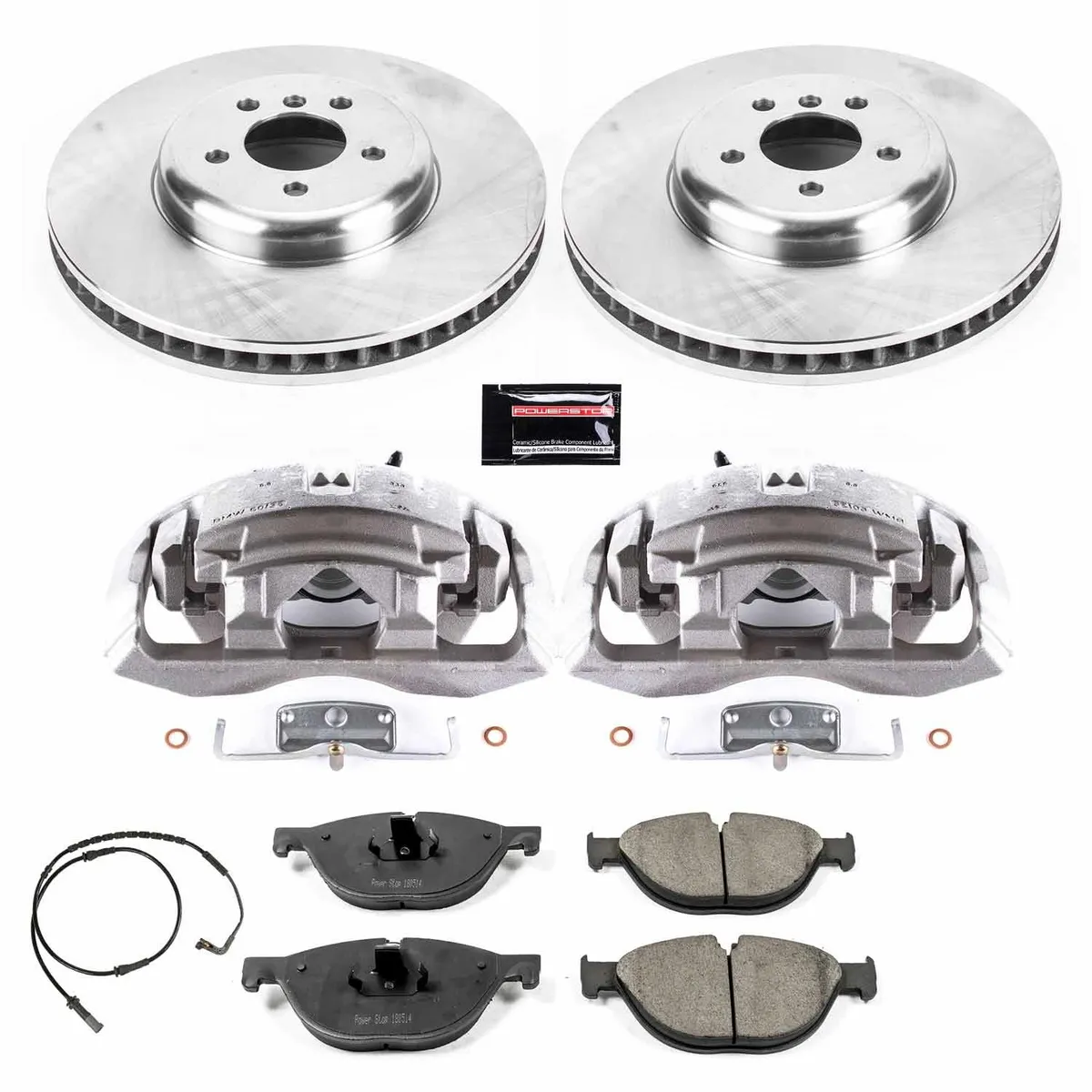 Z17 Direct Replacement Kit: Rotors; Ceramic Pads; Pad Sensors; Calipers product image