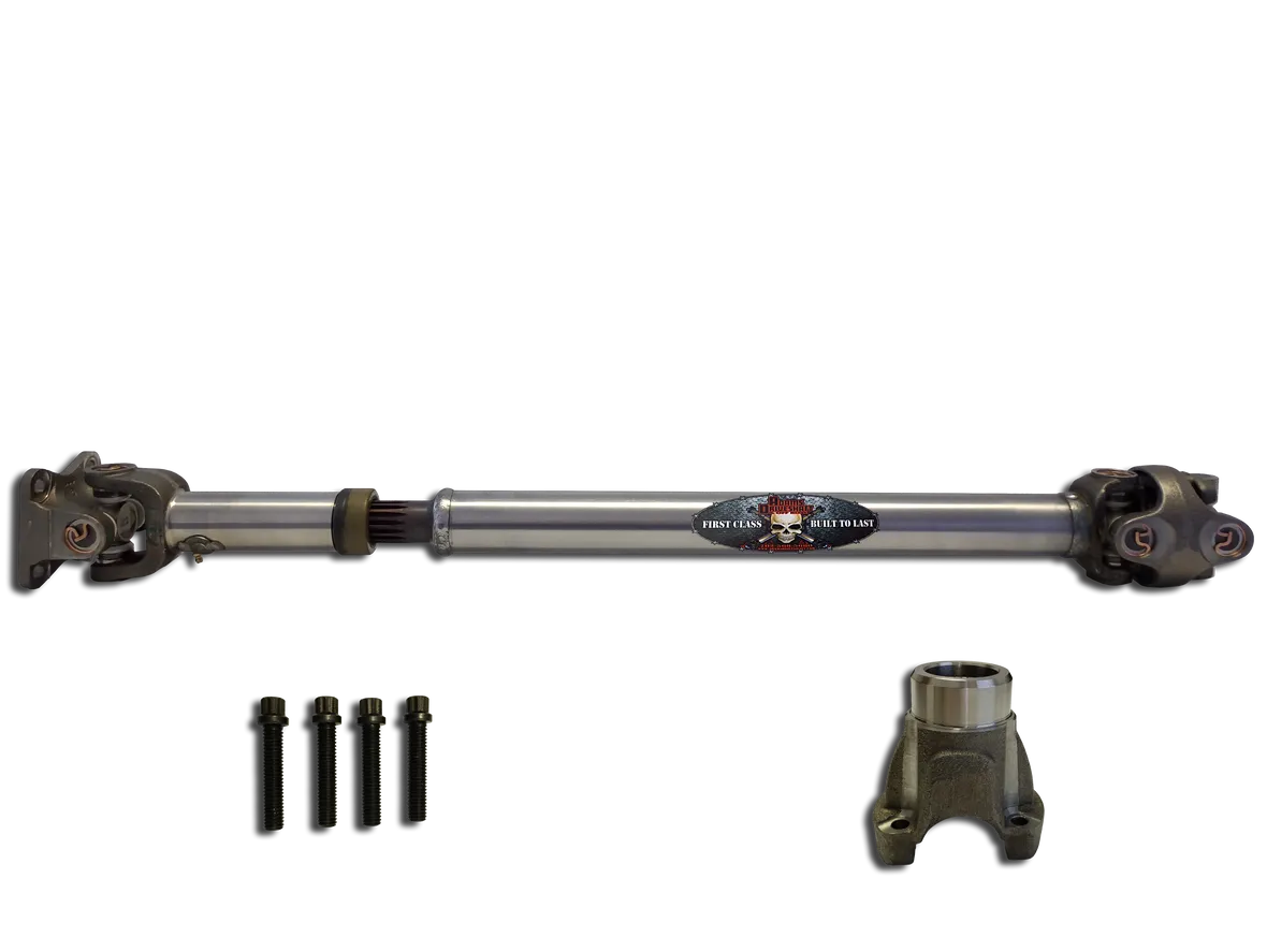 Adams Driveshaft JT Gladiator (Rubicon - Overland - Sport - Mojave) Front 1310 cv Driveshaft With OEM Flange Style [extreme Duty Series] product image