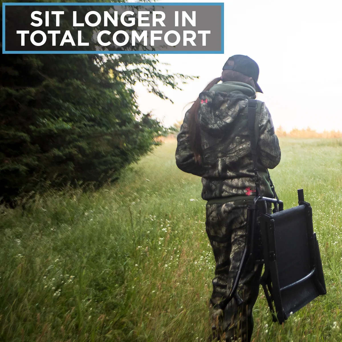 Hunt Comfort Mesh Lite Portable Hunting Chair product image