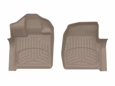 Weathertech Weathertech Front FloorLiner HP Tan 2015 - 2018 Ford Lobob 2015 - 2020 Ford F-150 2021 - 2025 Ford F-150