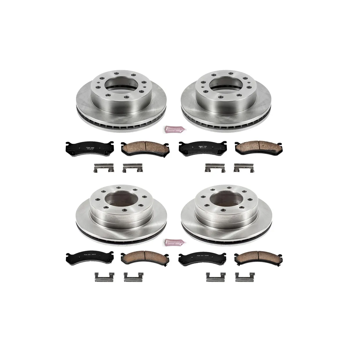 Autospecialty Brake Kit fr 2004 Chevy Silverado 2500 HD 2004 Gmc Sierra 2500 HD product image