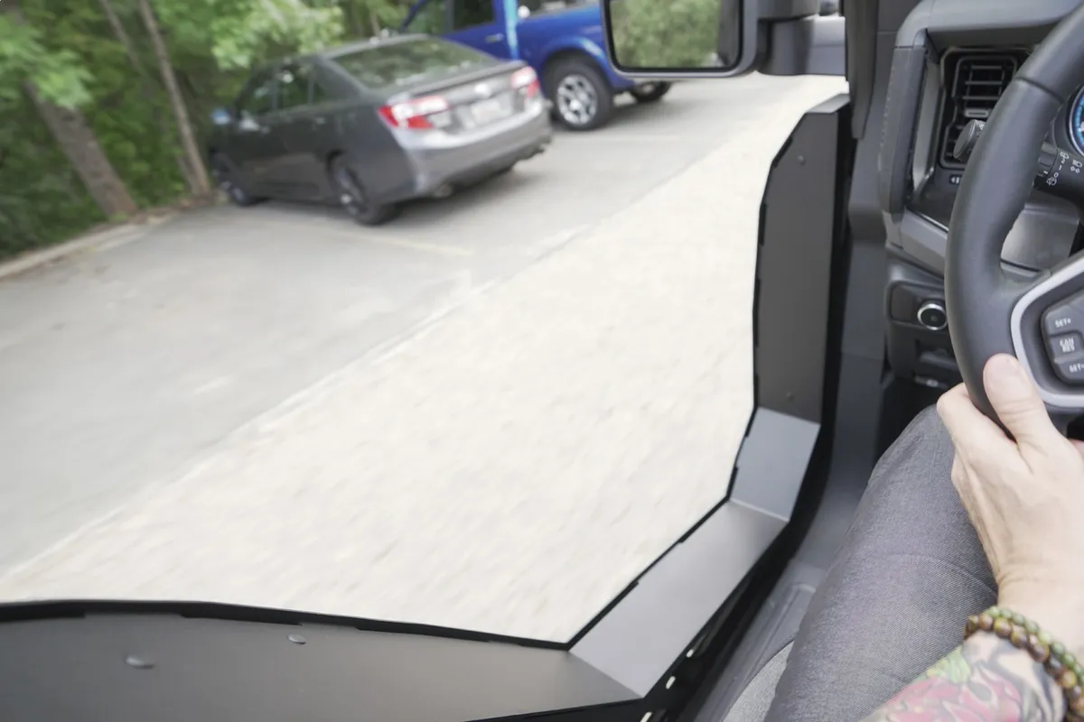 21c Bronco 4 Door Trail Doors Matte Black product image