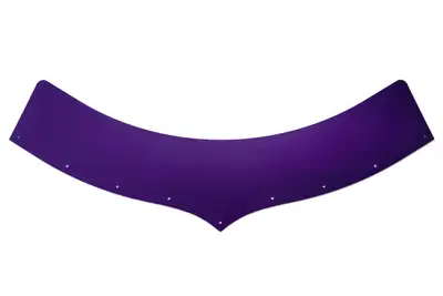 Dominator Race Body Extension Predator Hood Purple 5.5in Tall
