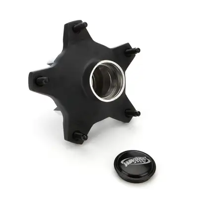 Winters Hub Front Wide 5 Black Cap