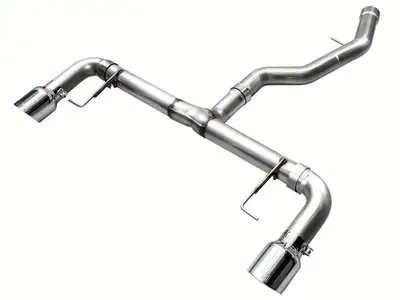 AWE Tuning AWE Track Edition Axleback Exhaust for BMW G2X 330i/430i - Chrome Silver
