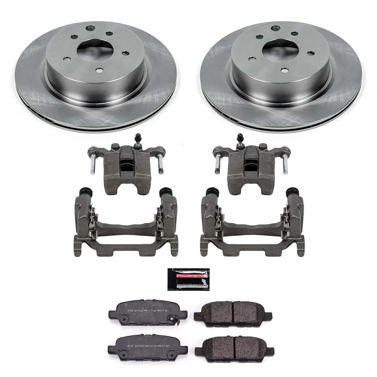 Z17 Direct Replacement Kit: Rotors; Ceramic Pads; Calipers product image