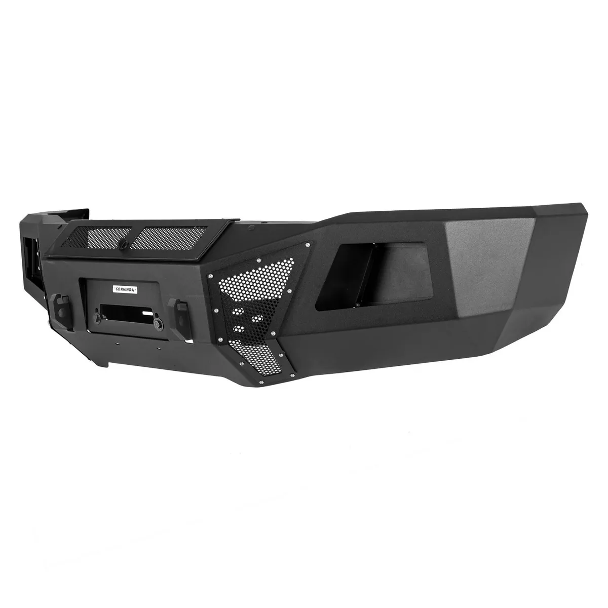 1519 Silverado 2500hd/3500hd Br11 Steel Winch Bumper Textured Black Powdercoat product image