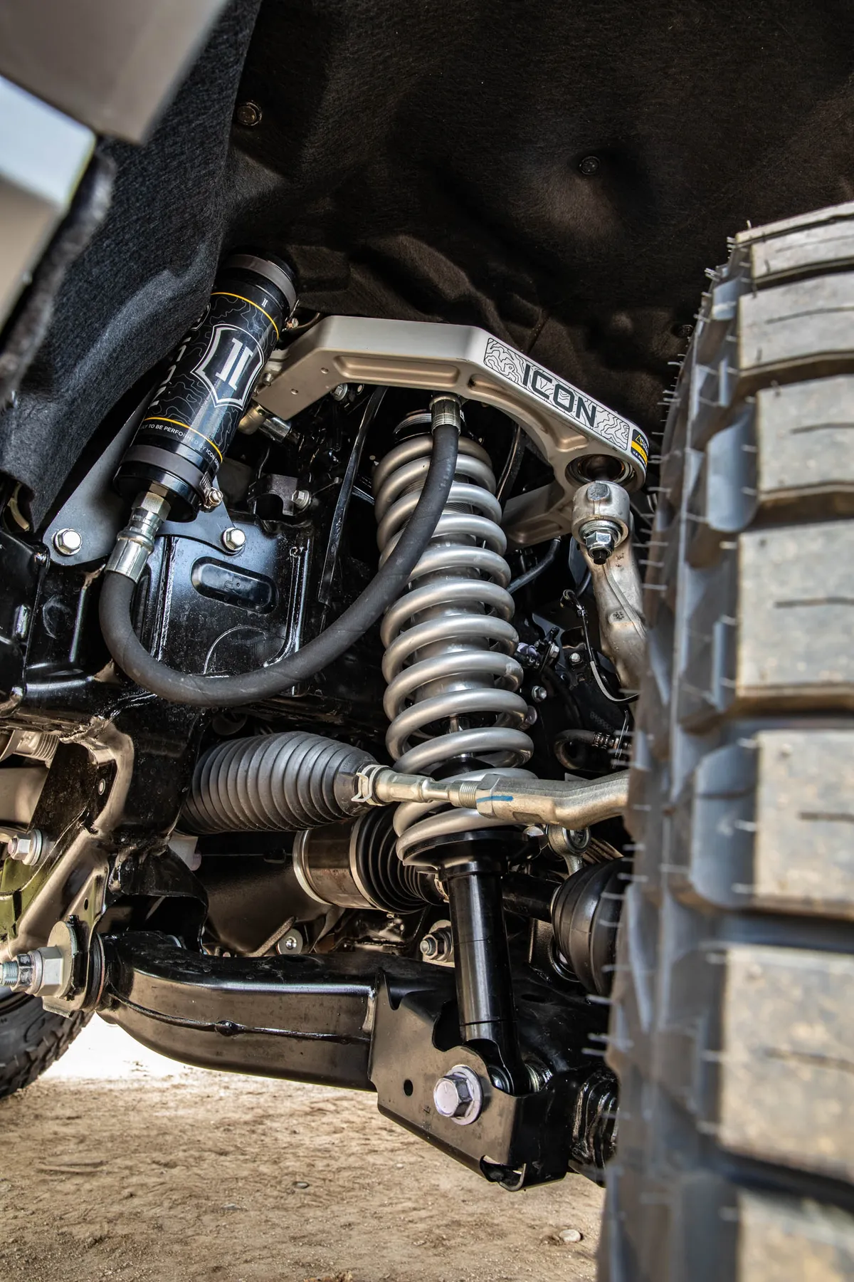 ICON 2024-2025 Toyota Tacoma, V.S. 2.5 Series Coilover Kit, Remote Reservoir, Pair product image