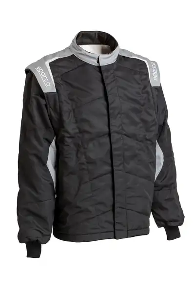 Sparco Motor Sports Jacket Stint Black/Grey Medium / Large