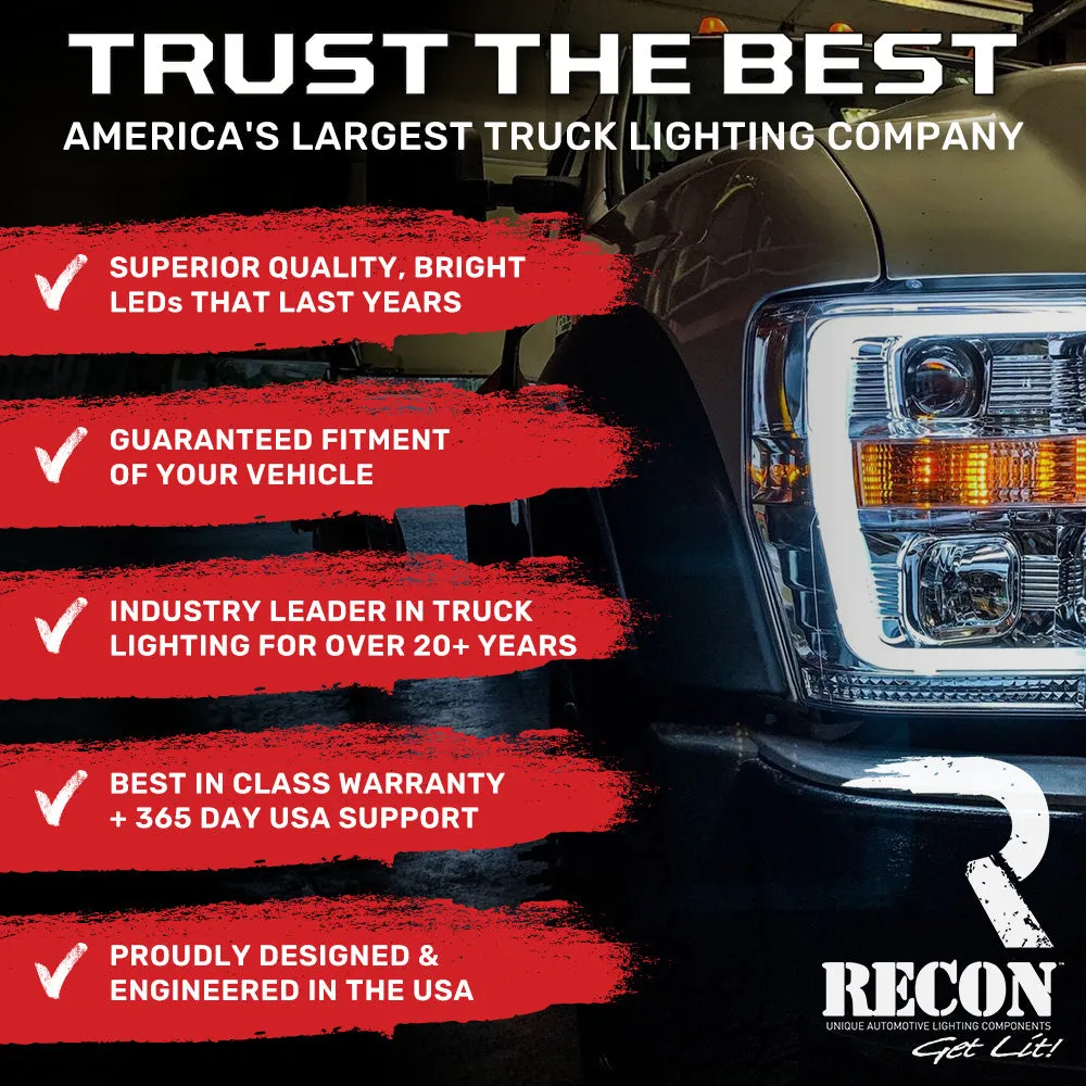 GMC Sierra & Chevy Silverado 15-25 (3rd & 4th Gen) Dually Fender Lights (4-Piece Set) - Multiple Lens & Colors product image