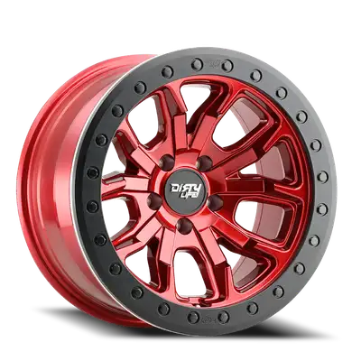 DIRTY LIFE Dirty Life Race Wheels DT-1 9303 Crimson Candy Red 17X9 6-135 -12Mm 87.1Mm