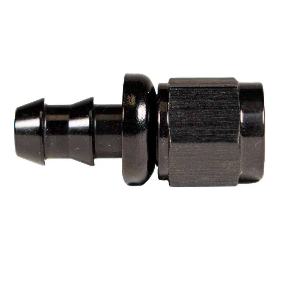 Fleece Performance -8 Straight to Hose Barb Black Anodized Fitting product image