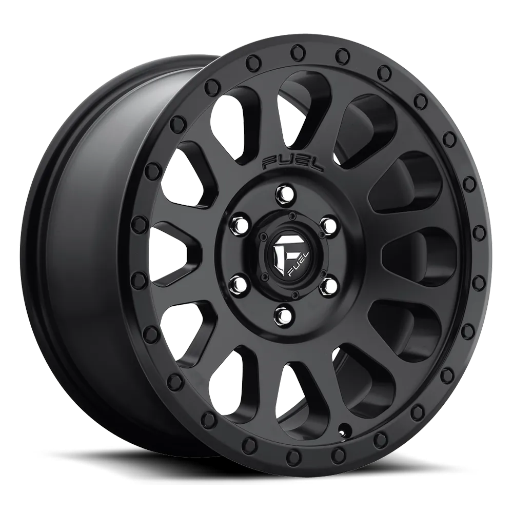 Aluminum Wheels 16X8 Vector D579 5 On 114.3 Matte Black 72.6 Bore 20 Offset Fuel Off Road Wheels product image