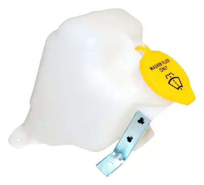Crown Automotive Jeep Replacement Crown Automotive Jeep Replacement 4874393 Windshield Washer Reservoir for 1997-2002 Jeep TJ Wrangler w/ Dual Pumps