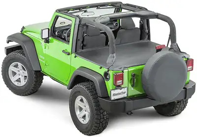 MasterTop Tonneau Cover 21-Present Ford Bronco 4 Dr Hard Top Models only Black Diamond MasterTop