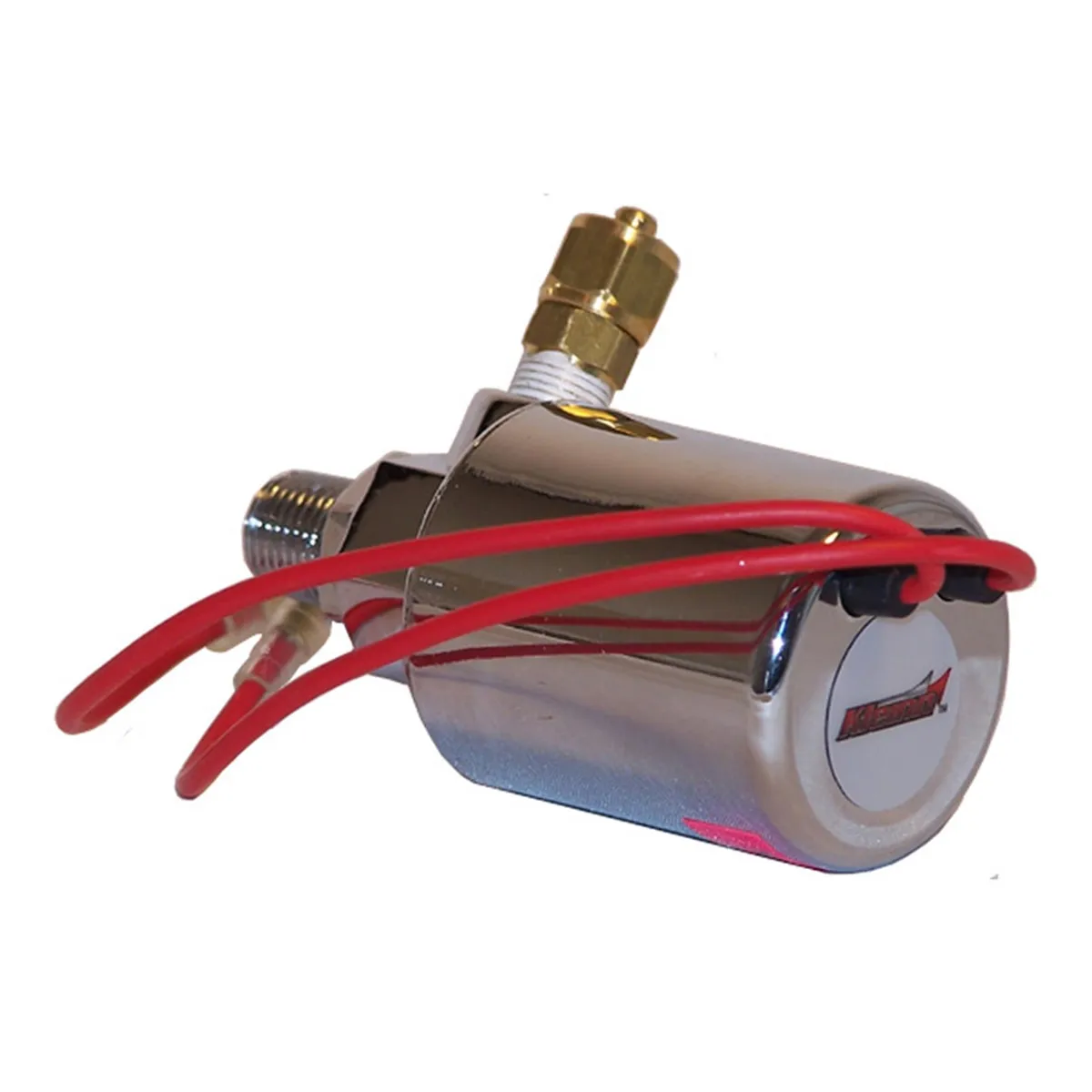 Vortex 4 Solenoid Valve; 12 Volt; 160 PSI Max. Pressure; Inlet 1/8 in. NPT; Chrome; product image