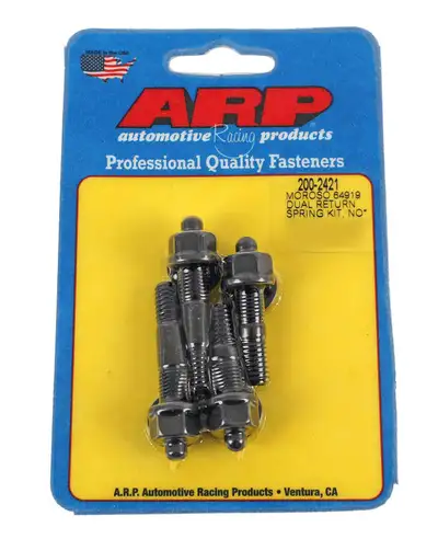 ARP Auto Racing Moroso 64919 Dual Return Spring no Spacer Plate Carb Stud Kit