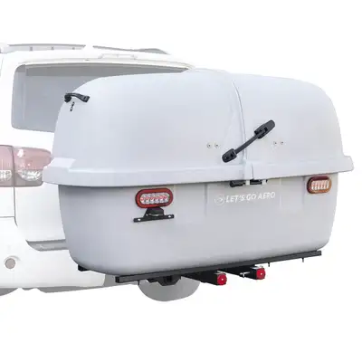 Let's Go Aero GearSpace Slideout Cargo Carrier -Light Gray