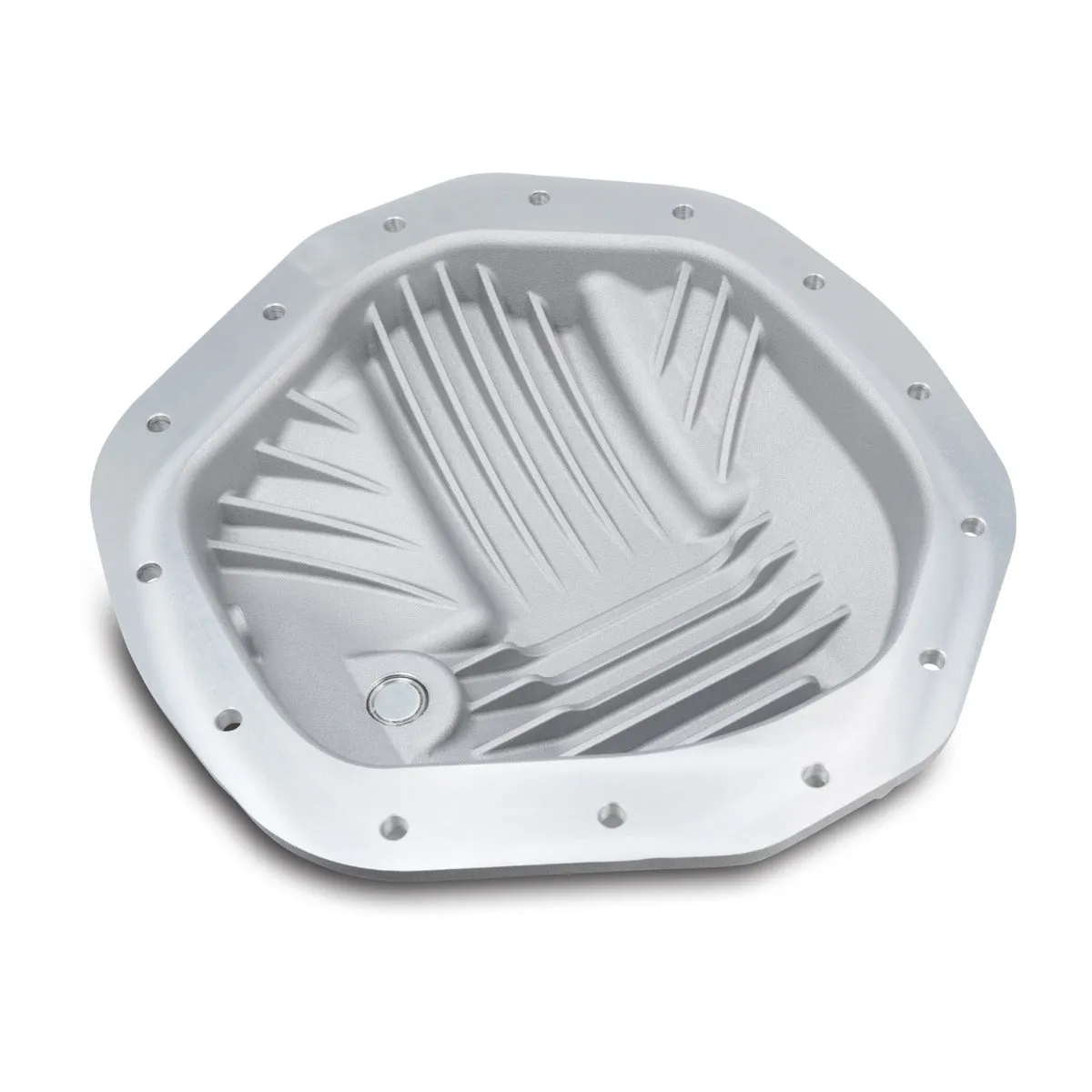 Pacific Performance Engineering 2020-2022 GM 6.6L Duramax 11.5 Inch /12 Inch -14 Heavy-Duty Cast Aluminum Rear Differential Cover Brushed