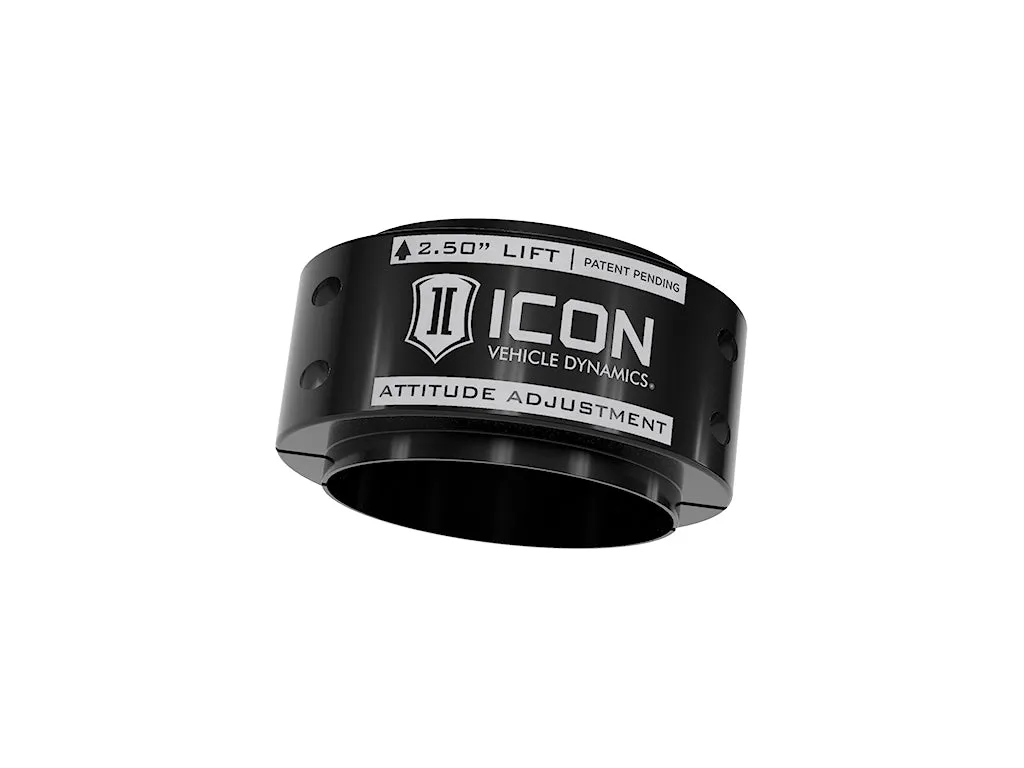 ICON Alloys 2021-2025 Ford F-150 Raptor, .5-2.5" Lift, Front, Attitude Adjustment Collar Leveling Kit product image