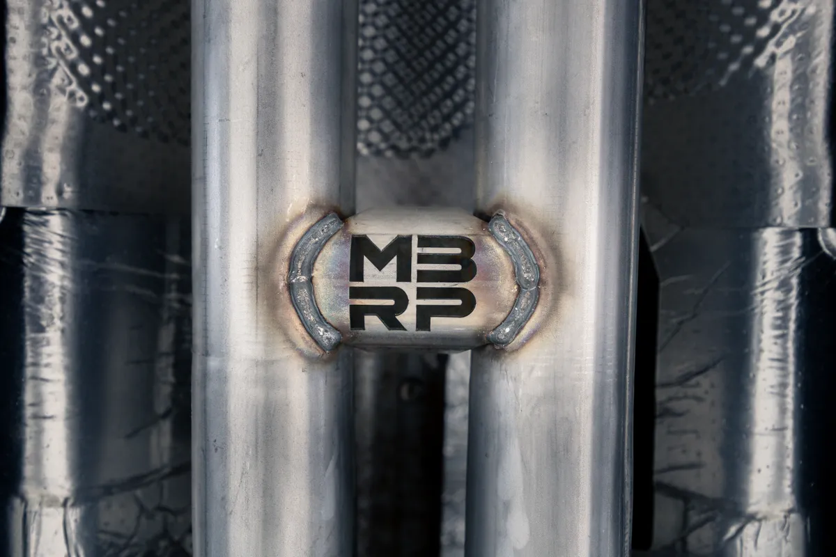 MBRP T409 Stainless Steel 2.5 H-Pipe Resonator Bypass 2024-2025 Ford Mustang GT 5.0L (S650) product image