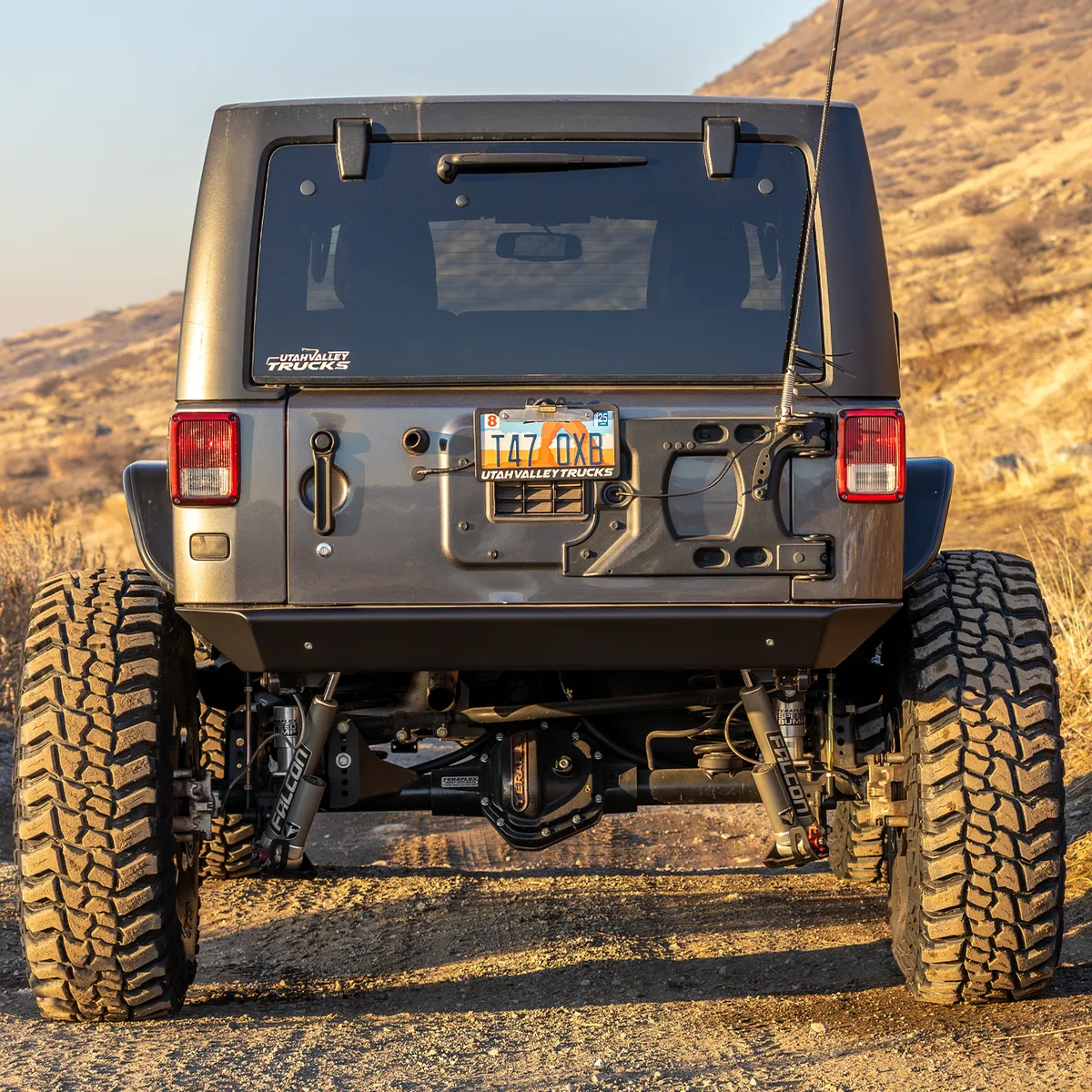 0718 Wrangler Legacy Rear Bumper Kit Raw product image