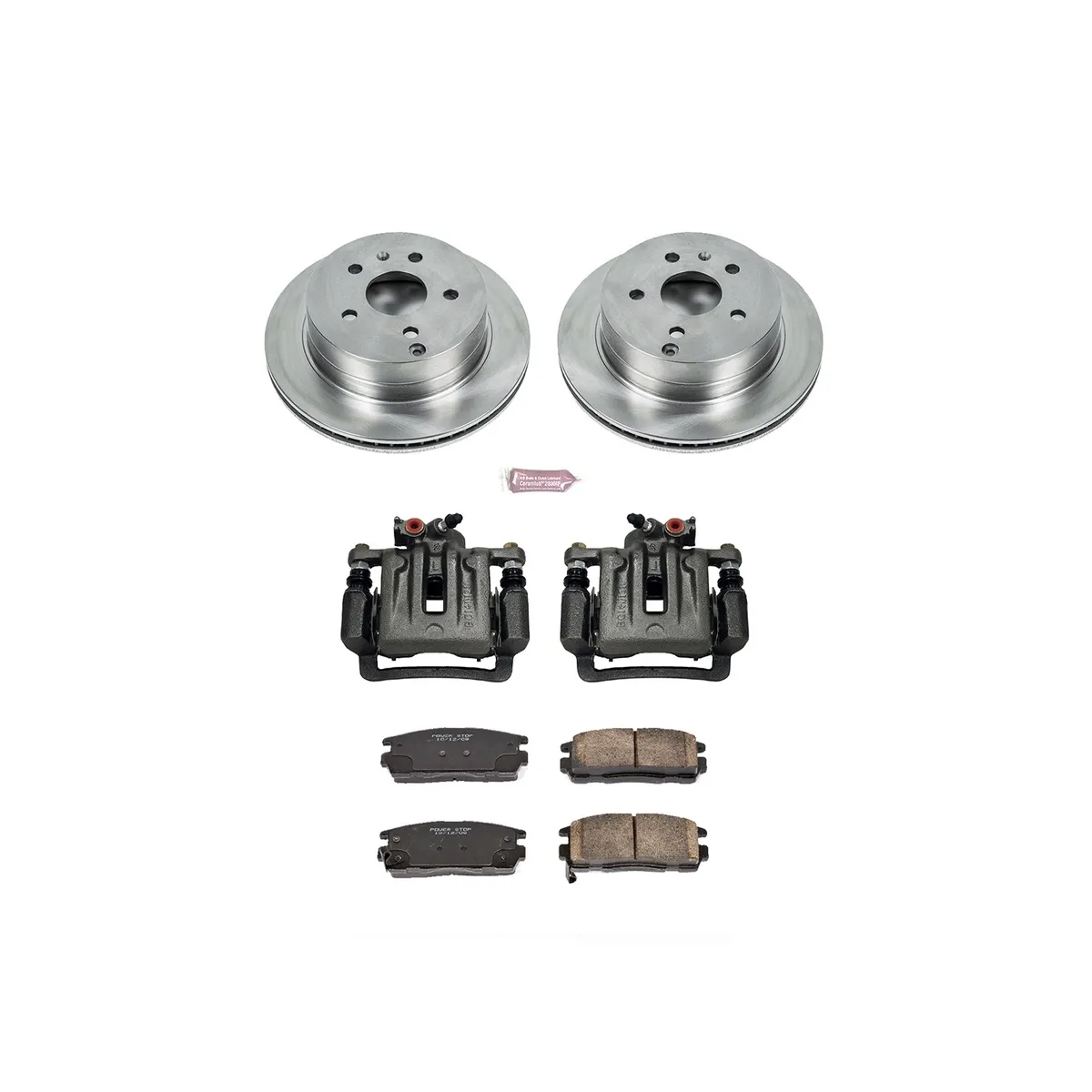 Z17 Direct Replacement Kit: Rotors; Ceramic Pads; Calipers product image
