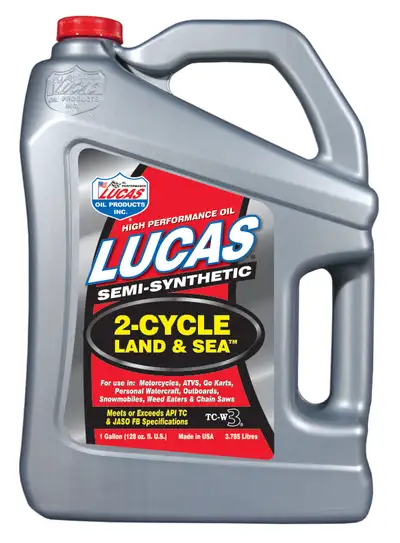 Lucas Oil Products Lucas Oil Products 10557 Semi-Synthetic 2-Cycle Land and Sea Oil