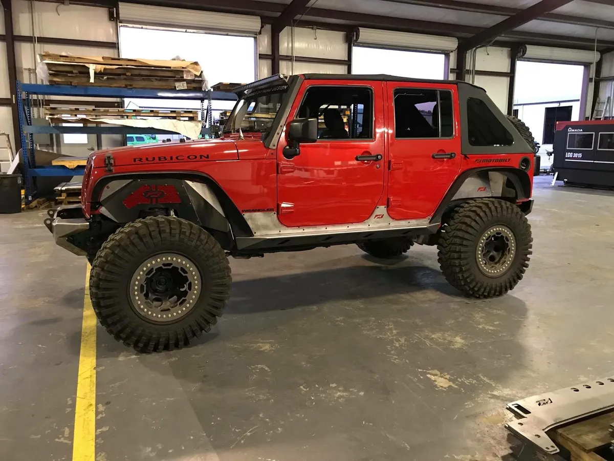 Rear Inner Fenders Aluminum for Jeep JK / JKU product image