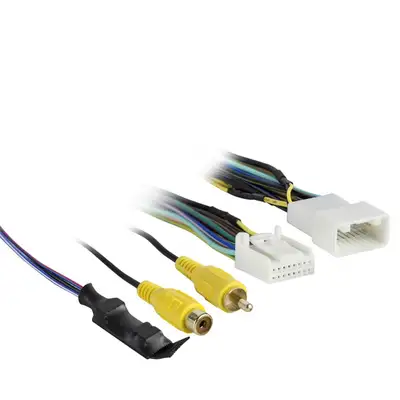 Metra Electronics Radio Backup CAM Wiring Harness; Incl. AXCSD-6V; 12 Volt To 6 Volt Converter;