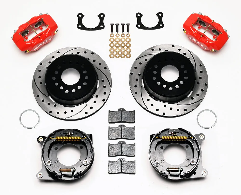 Wilwood FDLI PS P-B Kit Drilled Polished New Big Ford 2.36in Offset product image