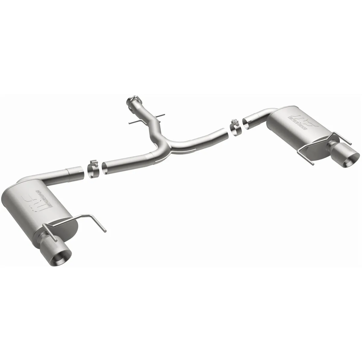 MagnaFlow 2006-2013 Lexus IS250 2.5L | 2006-2013 Lexus IS350 3.5L Street Series Cat-Back Performance Exhaust System 16764 product image