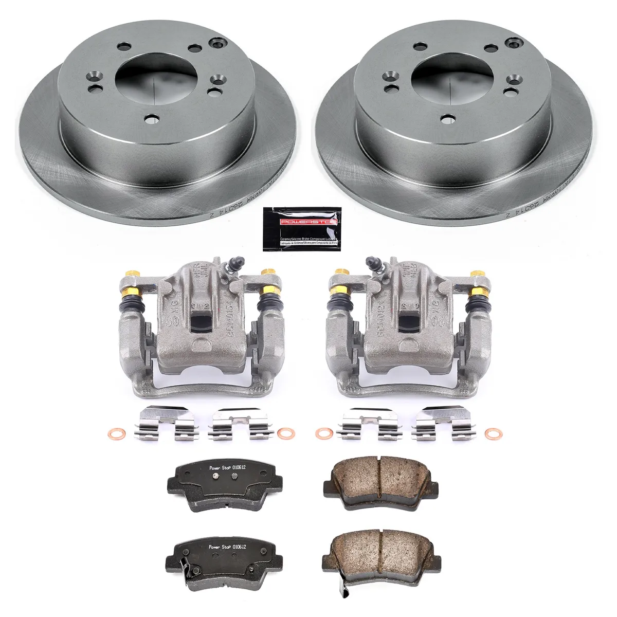 Z17 Direct Replacement Kit: Rotors; Ceramic Pads; Calipers product image