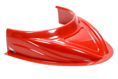 FiveStar MD3 Hood Scoop 5in Tall Flat Red