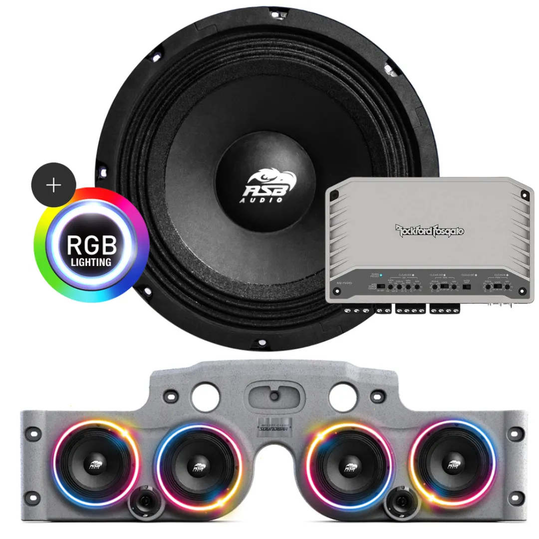 JK/JKU American SoundBar Package (Grey) product image