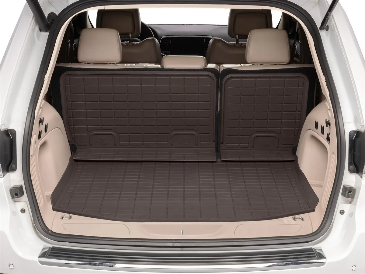 SeatBack Cargo Liner HP; Cocoa; Behind 2nd Row Seating; product image