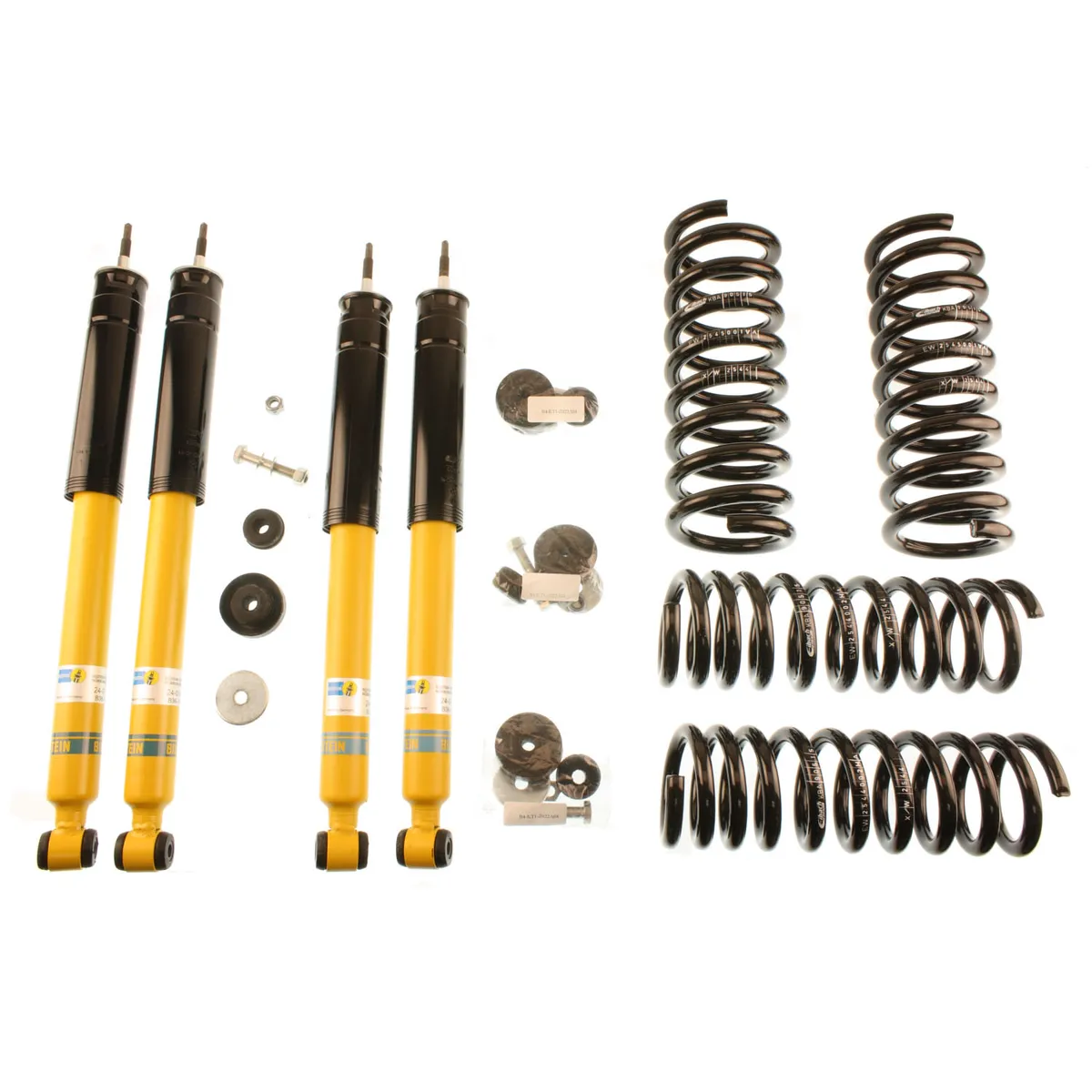 Bilstein Front and Rear Mercedes-Benz C230 2000-1996, C280 2000-1994 B12 (Pro-Kit) Suspension Kit