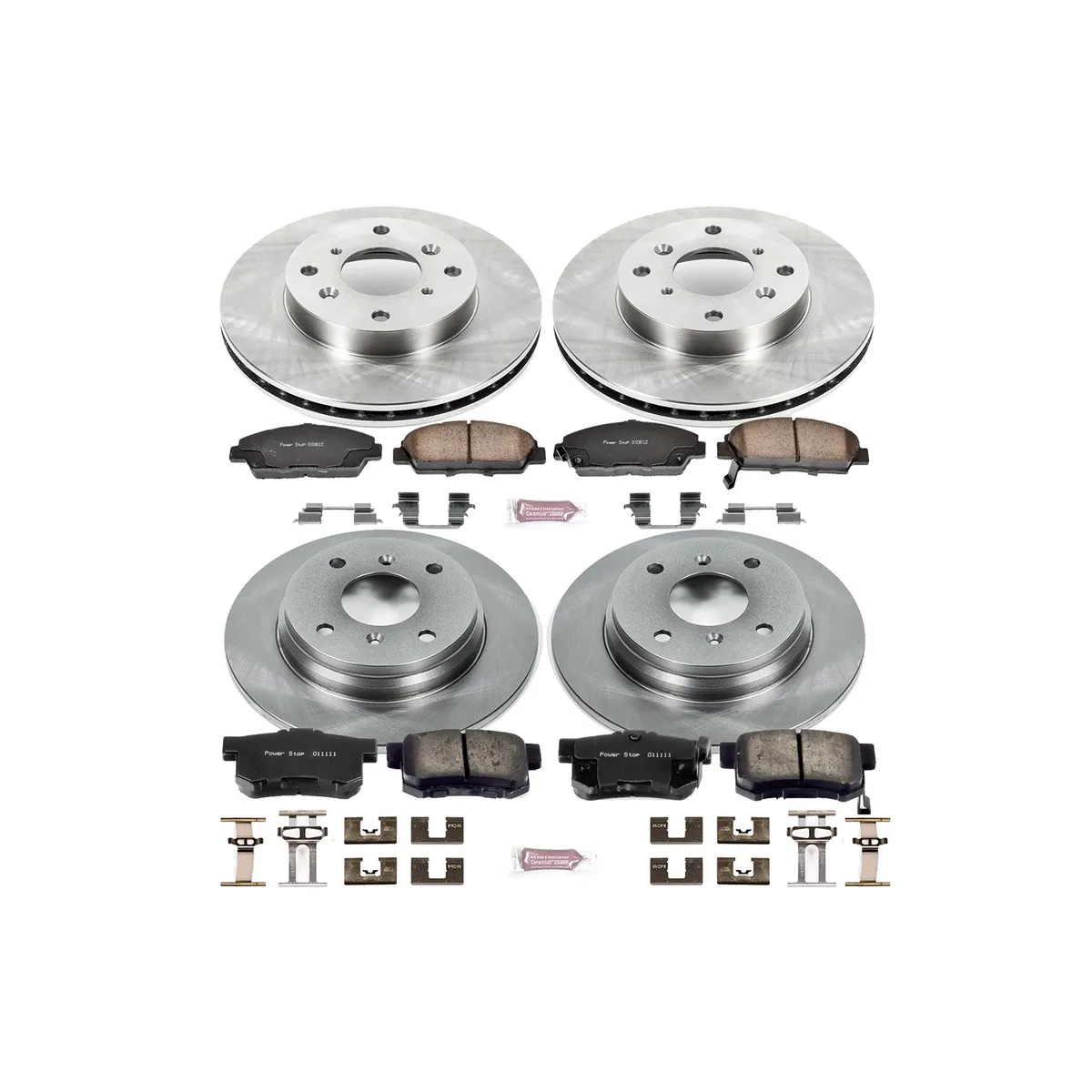 Z17 Direct Replacement Kit: Rotors; Ceramic Pads W/Hardware product image