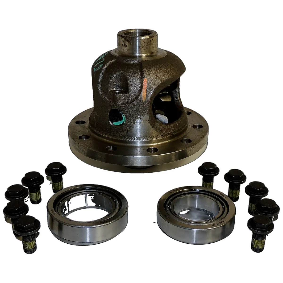 Differential Case Assembly; Rear; Includes Differential Case/Differential Bearings/ And Ring Gear Bolts; product image